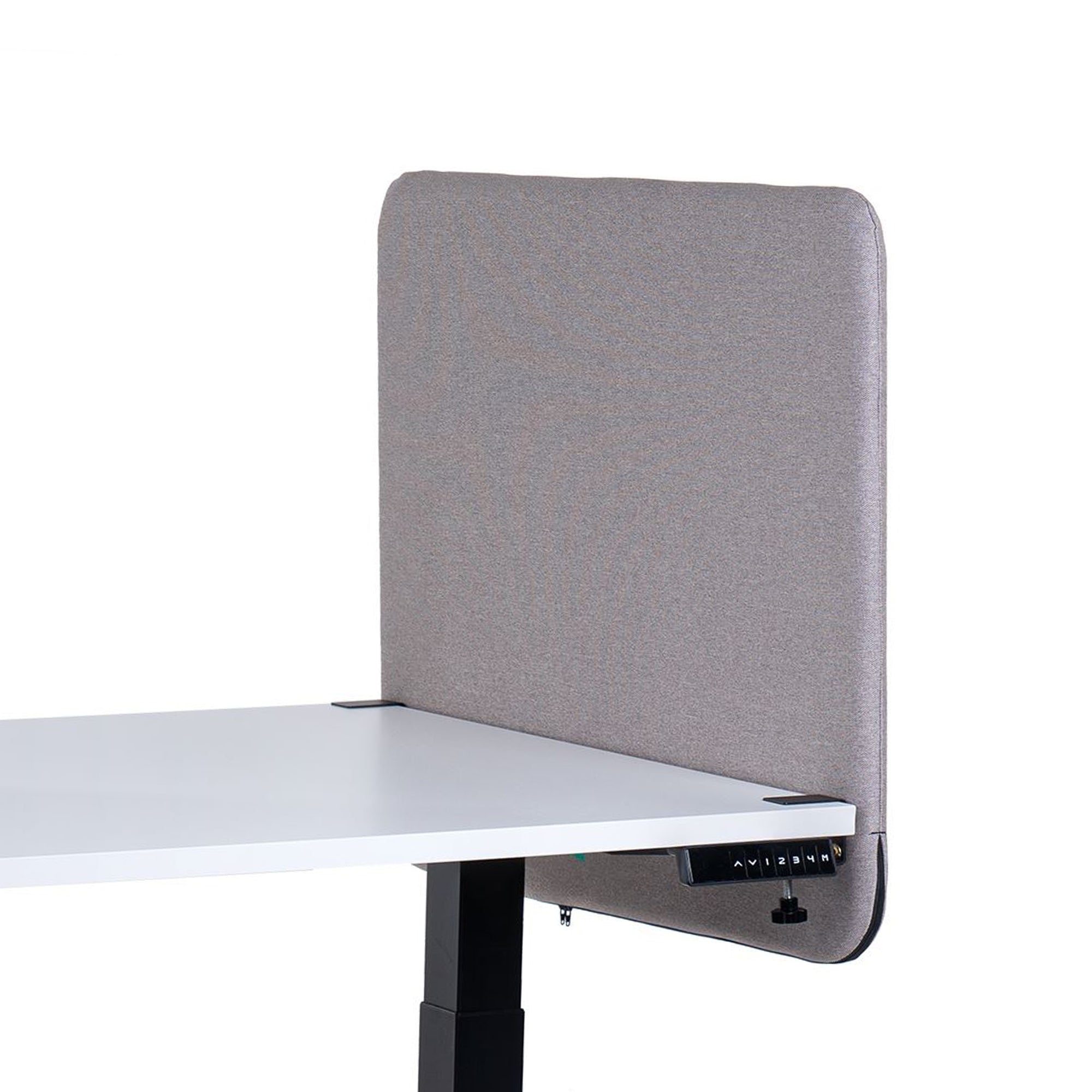 80x65cm Akustik Trennwand Almond Beige, Sichtschutz, Schallschutz und Privatsphäre