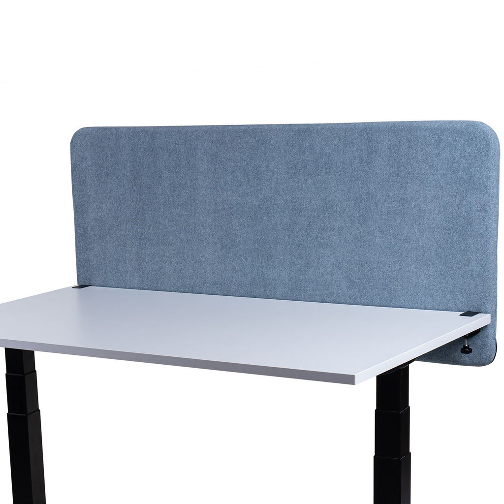 180x65cm Akustik Trennwand Cadet Gray, Sichtschutz, Schallschutz und Privatsphäre