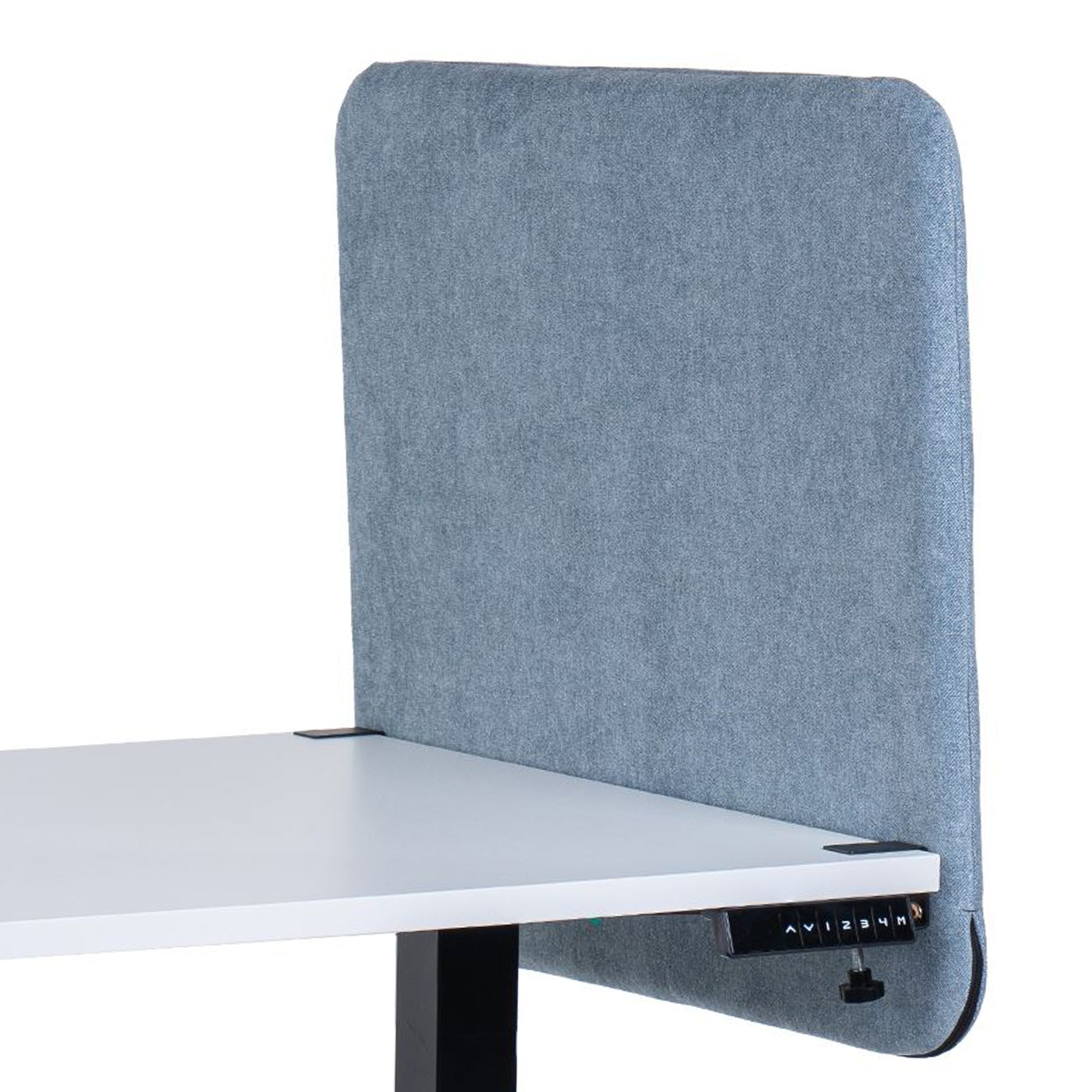 65x65cm Akustik Trennwand Cadet Gray , Sichtschutz, Schallschutz und Privatsphäre