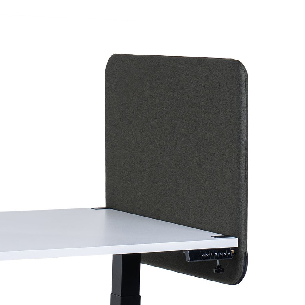 65x65cm Akustik Trennwand Dark Olive Green, Sichtschutz, Schallschutz und Privatsphäre