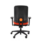 ErgoJunior Ergonomischer Kinderdrehstuhl mit Netz-Rückenlehne, von 10 bis 16 Jahren, Schwarzes Gestell - Brötter.de