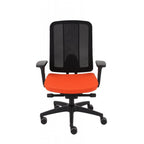 ErgoJunior Ergonomischer Kinderdrehstuhl mit Netz-Rückenlehne, von 10 bis 16 Jahren, Schwarzes Gestell - Brötter.de