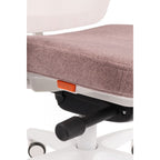 ErgoJunior Ergonomischer Kinderdrehstuhl mit Netz-Rückenlehne, von 10 bis 16 Jahren, Weisses Gestell - Brötter.de
