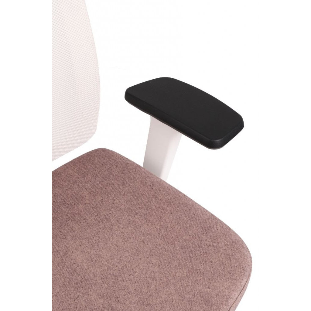 ErgoJunior Ergonomischer Kinderdrehstuhl mit Netz-Rückenlehne, von 10 bis 16 Jahren, Weisses Gestell - Brötter.de
