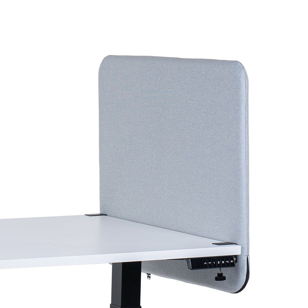 80x65cm Akustik Trennwand Light Gray, Sichtschutz, Schallschutz und Privatsphäre