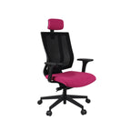 MaxPro HD Note Red Bürostuhl Ergonomisch mit SYNCHRO PLUS Mechanismus, Schwarzes Gestell-Brötter.de