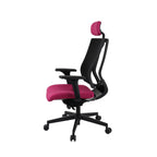 MaxPro HD Note Red Bürostuhl Ergonomisch mit SYNCHRO PLUS Mechanismus, Schwarzes Gestell-Brötter.de