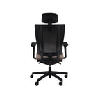 MaxPro HD Magic Velvet Beige Bürostuhl Ergonomisch mit SYNCHRO PLUS Mechanismus, Schwarzes Gestell-Brötter.de