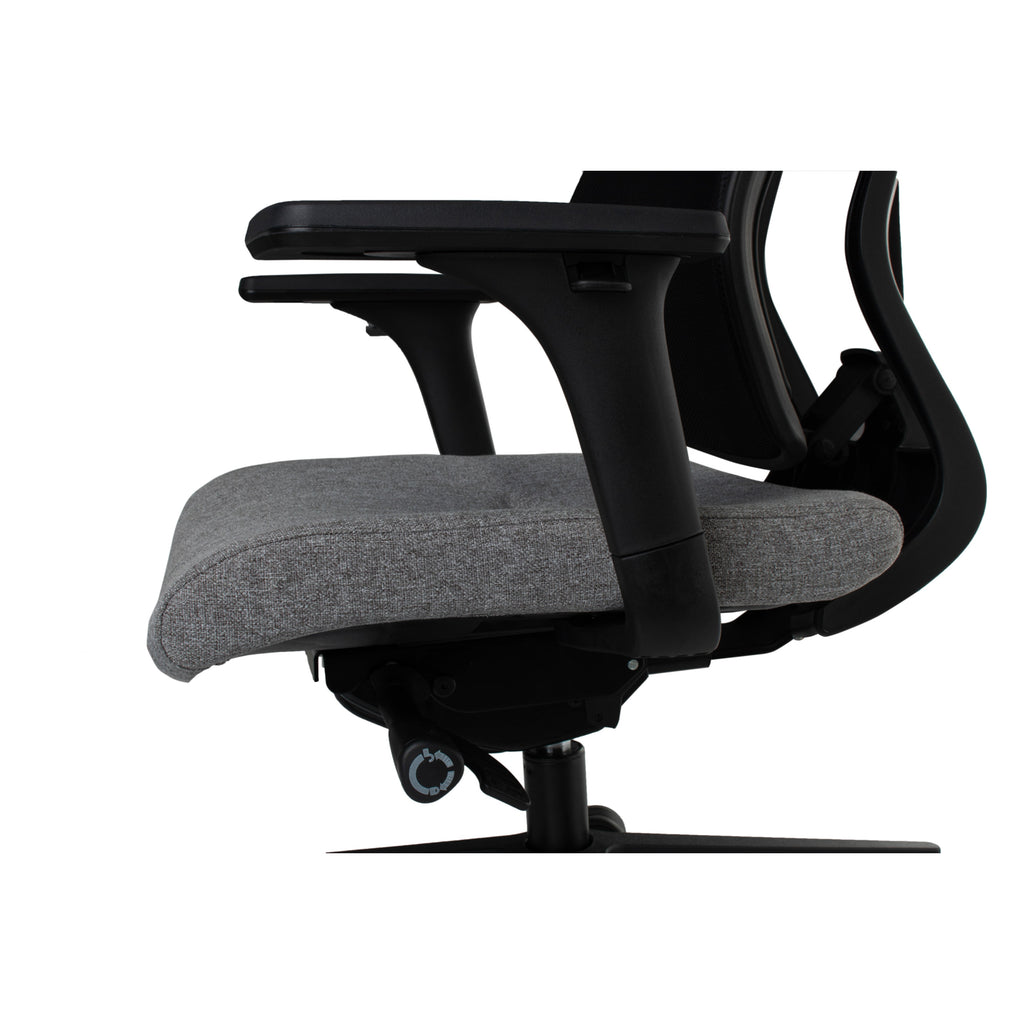 MaxPro HD Note Red Bürostuhl Ergonomisch mit SYNCHRO PLUS Mechanismus, Schwarzes Gestell-Brötter.de