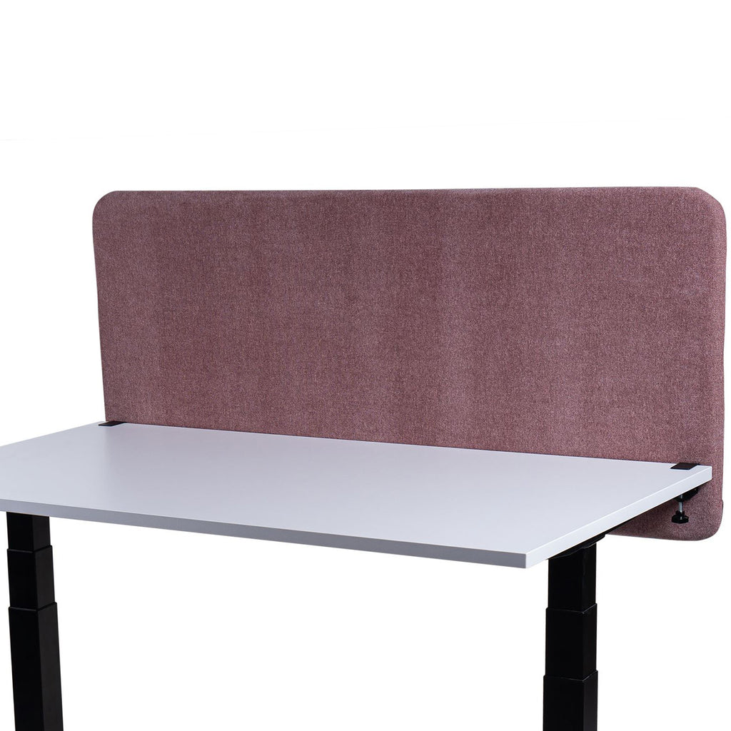 180x65cm Akustik Trennwand Rose Beige, Sichtschutz, Schallschutz und Privatsphäre
