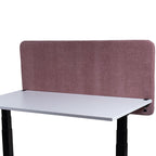 180x65cm Akustik Trennwand Rose Beige, Sichtschutz, Schallschutz und Privatsphäre