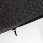 170x136cm 2 Stk. Akustik Freistehender Raumteiler Graphite Black, Sichtschutz, Schallschutz und Privatsphäre, mit Rollen-Brötter.de