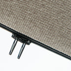 170x136cm 2 Stk. Akustik Freistehender Raumteiler Granite Gray, Sichtschutz, Schallschutz und Privatsphäre, mit Rollen-Brötter.de